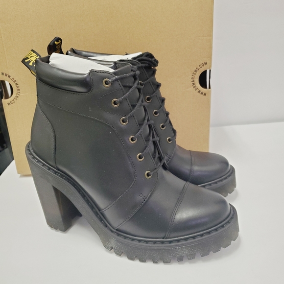 Dr. Martens Women's Averil Fashion Black Boots - Picture 2 of 10
